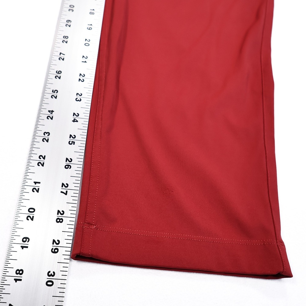 REDVANLY Mens XXL Red Bradley Pull On Performance Stretch Golf Trouser Pants - Picture 3 of 8